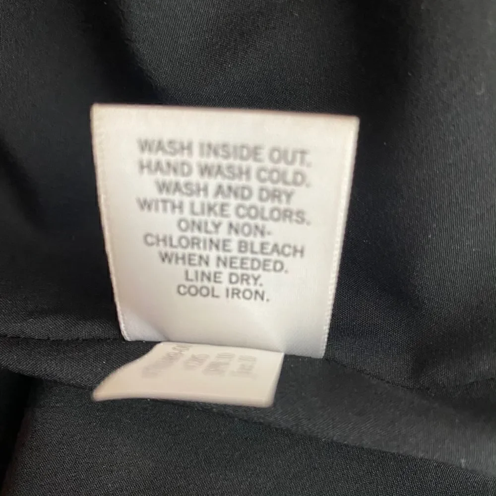 Banana Republic Gray Black Abstract Linen Blend Sheath Dress - Picture 6 of 6